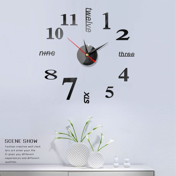 3d wall clock mirror wall stickers creative diy clocks removable art decal sticker home decor living room quartz needle
3d wall clock mirror wall stickers creative diy clocks removable art decal sticker home decor living room quartz needle