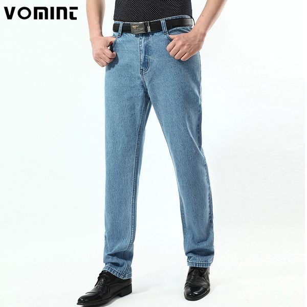 2017 new mens vintage jeans classic denim cotton fabric 3 color light wash casual business trousers pants big size 38 40 42, Blue
2017 new mens vintage jeans classic denim cotton fabric 3 color light wash casual business trousers pants big size 38 40 42, Blue