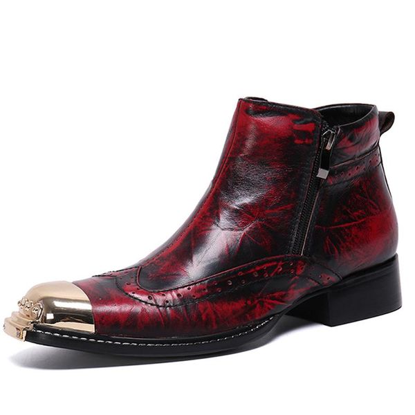 men's fashion martin boots cowboy knight western motorcycle full grain leather stage british booties ankle vintage performance shoes, Black 
men's fashion martin boots cowboy knight western motorcycle full grain leather stage british booties ankle vintage performance shoes, Black