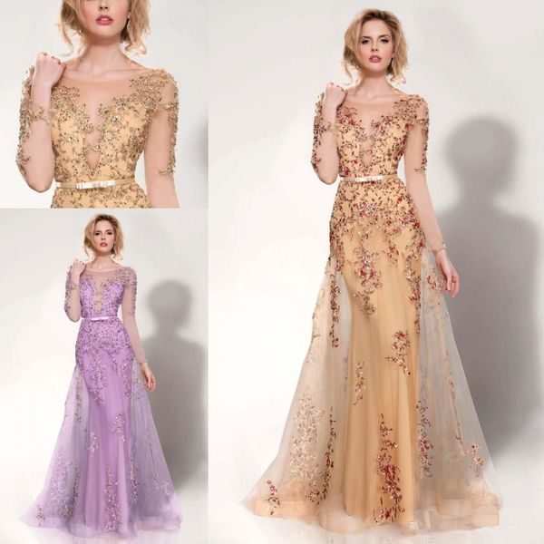 mnm couture 2020 long sleeve evening party dresses champagne lavender luxury beaded detail crew mermaid arabic overskirts prom gowns 1083, Black;red
mnm couture 2020 long sleeve evening party dresses champagne lavender luxury beaded detail crew mermaid arabic overskirts prom gowns 1083, Black;red