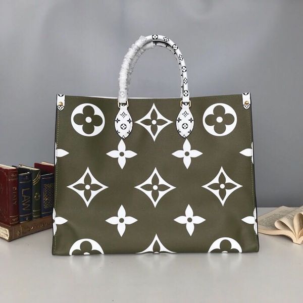 2019 New style ONTHEGO shopping bags Composite bag Shoulder bags monogrram Canvas woman's handbags cowhide Commuter bag Tote Bag M44571
2019 New style ONTHEGO shopping bags Composite bag Shoulder bags monogrram Canvas woman's handbags cowhide Commuter bag Tote Bag M44571