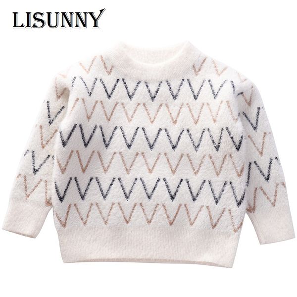 girls sweater mink velvet 2019 autumn winter princess pullover warm knit clothes kids baby coat striped wave children clothing, Blue
girls sweater mink velvet 2019 autumn winter princess pullover warm knit clothes kids baby coat striped wave children clothing, Blue