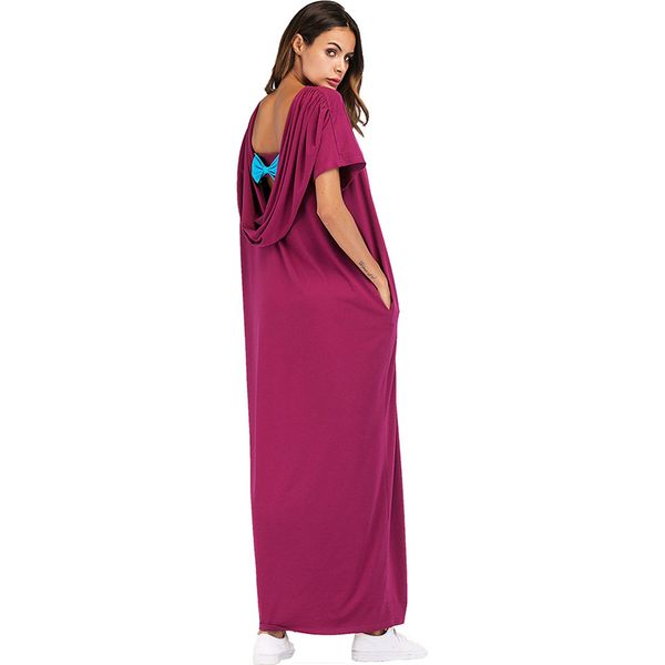 casual maxi abaya bow shirt dress backless elegant loose long robe gowns party vestido muslim kimono loose islamic clothing, Black;gray
casual maxi abaya bow shirt dress backless elegant loose long robe gowns party vestido muslim kimono loose islamic clothing, Black;gray