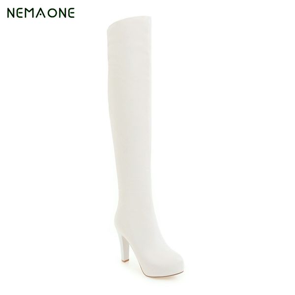 nemaone over the knee boots women winter high boots for women platform thigh high female winter shoes big size, Black
nemaone over the knee boots women winter high boots for women platform thigh high female winter shoes big size, Black