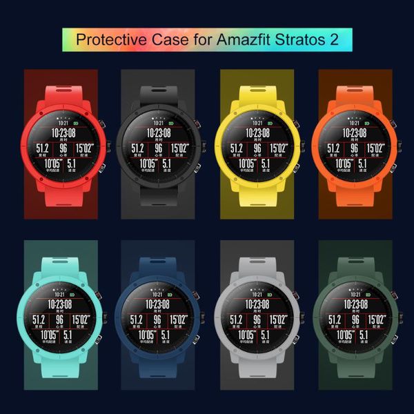 sikai pc watch case for huami amazfit stratos 2 protective movement case for huami amazfit stratos 2s watch accessories, Black;brown
sikai pc watch case for huami amazfit stratos 2 protective movement case for huami amazfit stratos 2s watch accessories, Black;brown