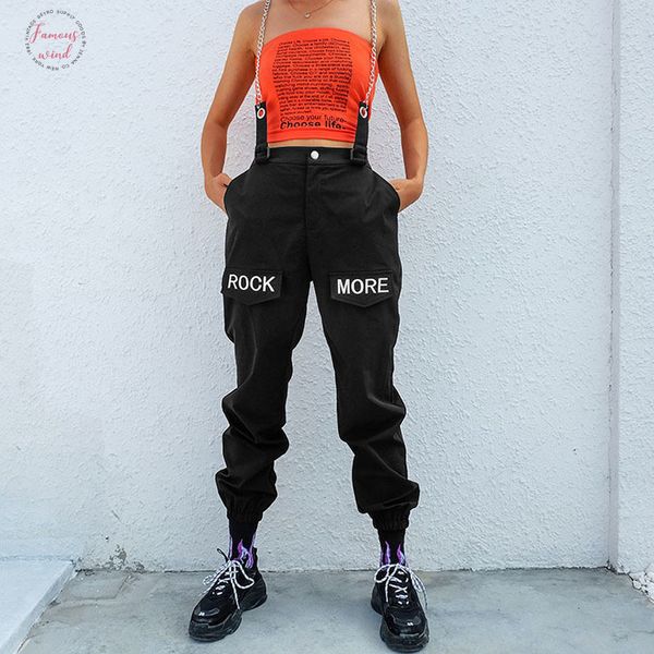 hip hop patchwork pants pants women elastic high waist black track s capris embroidery letter trousers female, Black;white
hip hop patchwork pants pants women elastic high waist black track s capris embroidery letter trousers female, Black;white