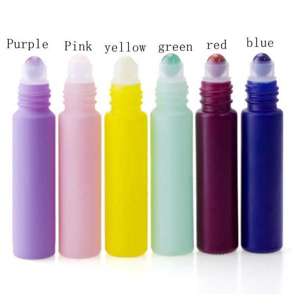 150pcs/lot 10ml essential oil bottle matte glass roller ball bottles with natural jade stone roller
150pcs/lot 10ml essential oil bottle matte glass roller ball bottles with natural jade stone roller