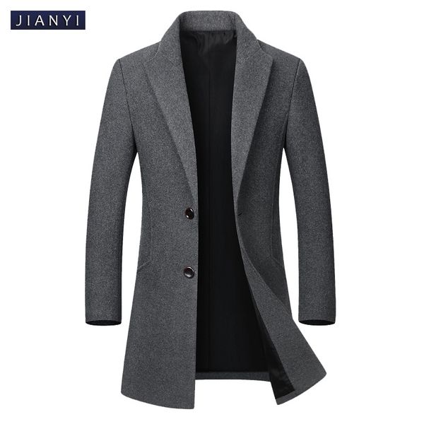 jian yi autumn and winter lapel men's wool coat korean slim windbreaker medium and long men's wool coat wholesale, Tan;black
jian yi autumn and winter lapel men's wool coat korean slim windbreaker medium and long men's wool coat wholesale, Tan;black