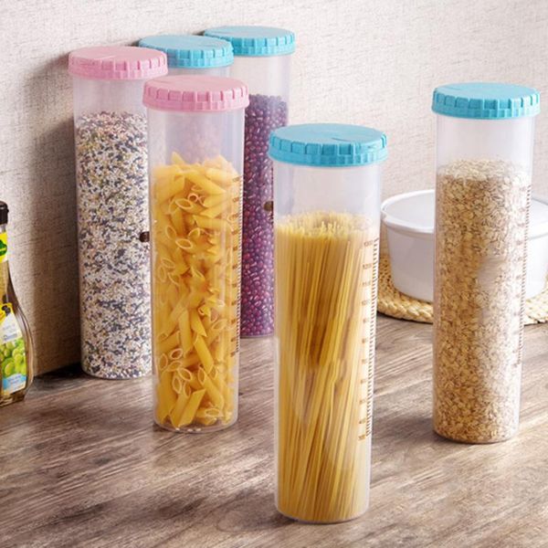 1800ml plastic sealed kitchen storage box transparent sealing tank keep fresh container practical noodle storage tank
1800ml plastic sealed kitchen storage box transparent sealing tank keep fresh container practical noodle storage tank