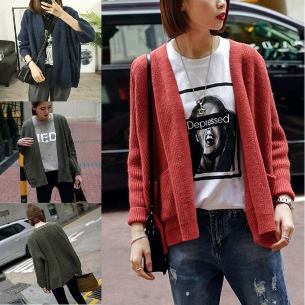 autumn winter women thin cardigan ladies v-neck sweater female solid color knit cardigan coat, White
autumn winter women thin cardigan ladies v-neck sweater female solid color knit cardigan coat, White