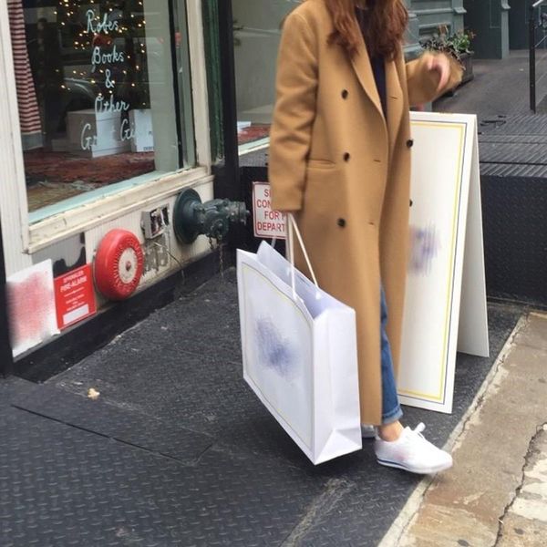 women woolen coat double-breasted wool coats winter vintage all match long coats fashion plus size loose outwear, Black
women woolen coat double-breasted wool coats winter vintage all match long coats fashion plus size loose outwear, Black