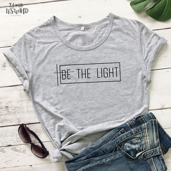 be the light t shirts women catholic graphic christian church tees new fashion religious inspirational jesus faith tshirt, White
be the light t shirts women catholic graphic christian church tees new fashion religious inspirational jesus faith tshirt, White