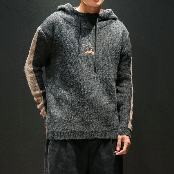 hooded sweater male fashion vintage new style mens sweaters and pullovers casual autumn sweater -5xl pullover hooded knitted, White;black
hooded sweater male fashion vintage new style mens sweaters and pullovers casual autumn sweater -5xl pullover hooded knitted, White;black