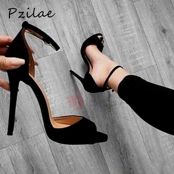 pzilae new cover heels women summer sandals ankle strap black pumps peep toe ladies high heels dress party shoes size 42
pzilae new cover heels women summer sandals ankle strap black pumps peep toe ladies high heels dress party shoes size 42