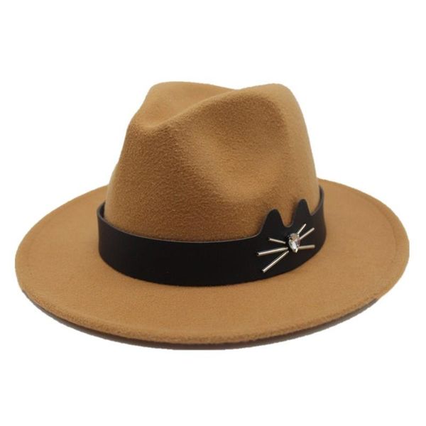 2020 men women wool fedora hat with leather belt trilby hat panama jazz size 56-58cm, Blue;gray
2020 men women wool fedora hat with leather belt trilby hat panama jazz size 56-58cm, Blue;gray