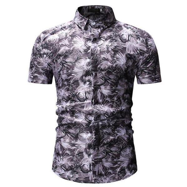 мужская повседневная одежда slim fit летние цветочные принты отложной воротник повседневная рубашка с коротким рукавом, White;black
мужская повседневная одежда slim fit летние цветочные принты отложной воротник повседневная рубашка с коротким рукавом, White;black