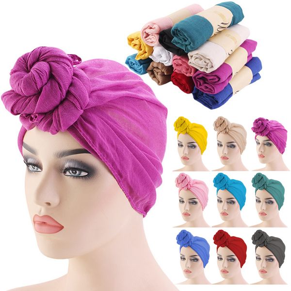 women knot bonnet chemo hair loss cap muslim veil long turban hats head scarf wrap islamic arab scarf knot solid color, Blue;gray
women knot bonnet chemo hair loss cap muslim veil long turban hats head scarf wrap islamic arab scarf knot solid color, Blue;gray