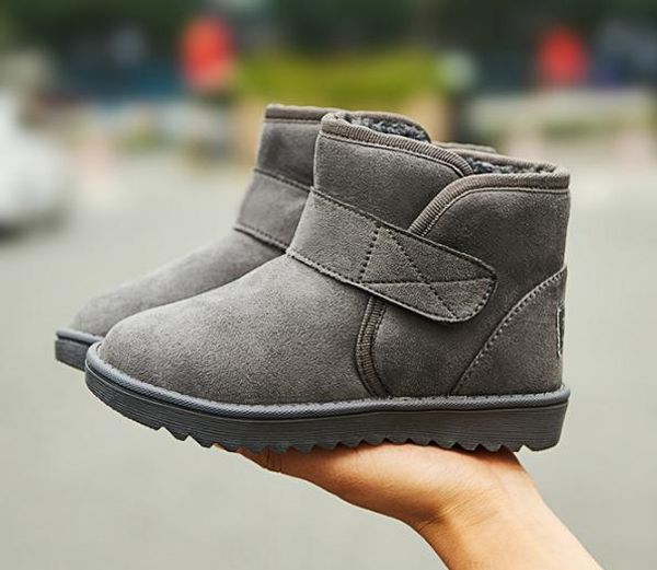winter 2019 new snow boots plus velvet children' cotton boots for large children boys and girls short, Black;grey
winter 2019 new snow boots plus velvet children' cotton boots for large children boys and girls short, Black;grey