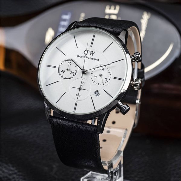 Casual quartz men's watch Daniel Wellington dw watch All functions are available Leather belt Free shipping
Casual quartz men's watch Daniel Wellington dw watch All functions are available Leather belt Free shipping