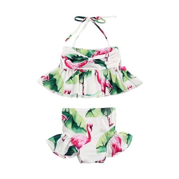 2018 brand new newborn toddler infant child kid baby girl flamingo swimwear swimsuit bikini 2pcs set bathing suit costume 1-6t
2018 brand new newborn toddler infant child kid baby girl flamingo swimwear swimsuit bikini 2pcs set bathing suit costume 1-6t