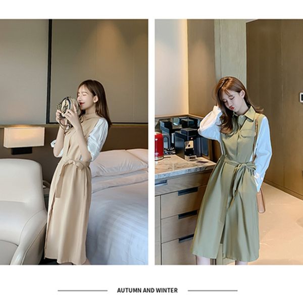 new autumn winter women clothes women dresses womens clothing slim fit dress three color sizes, Black;gray
new autumn winter women clothes women dresses womens clothing slim fit dress three color sizes, Black;gray