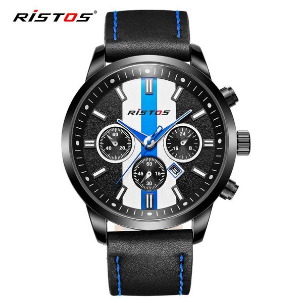 fashion ristos brand quartz watches casual leather wristwatch reloj masculino male extreme deporte sports watch 93018, Slivery;brown
fashion ristos brand quartz watches casual leather wristwatch reloj masculino male extreme deporte sports watch 93018, Slivery;brown