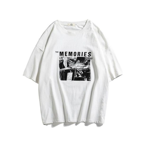 short-sleeved t-shirt men korean trend loose half sleeve shirt handsome student tide brand compassionate fashion shirt bf, White;black
short-sleeved t-shirt men korean trend loose half sleeve shirt handsome student tide brand compassionate fashion shirt bf, White;black