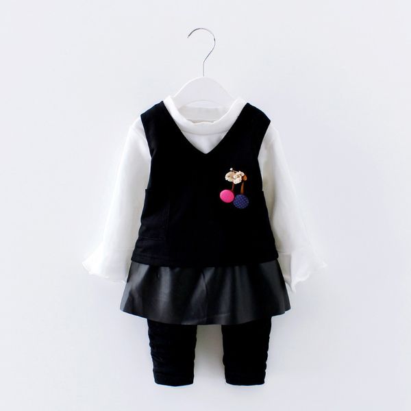 childrenswear baby girls autumn clothing new style 2019 children girls baby suit three-piece set casual sportswear fashion, White
childrenswear baby girls autumn clothing new style 2019 children girls baby suit three-piece set casual sportswear fashion, White