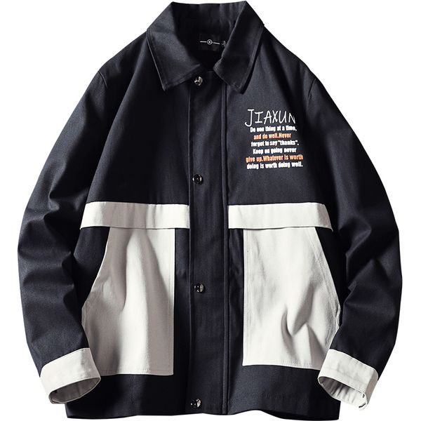 autumn cotton mens jackets casual male tooling outwear windbreaker letter printed men jackets coats brand clothing plus size 5xl, Black;brown
autumn cotton mens jackets casual male tooling outwear windbreaker letter printed men jackets coats brand clothing plus size 5xl, Black;brown