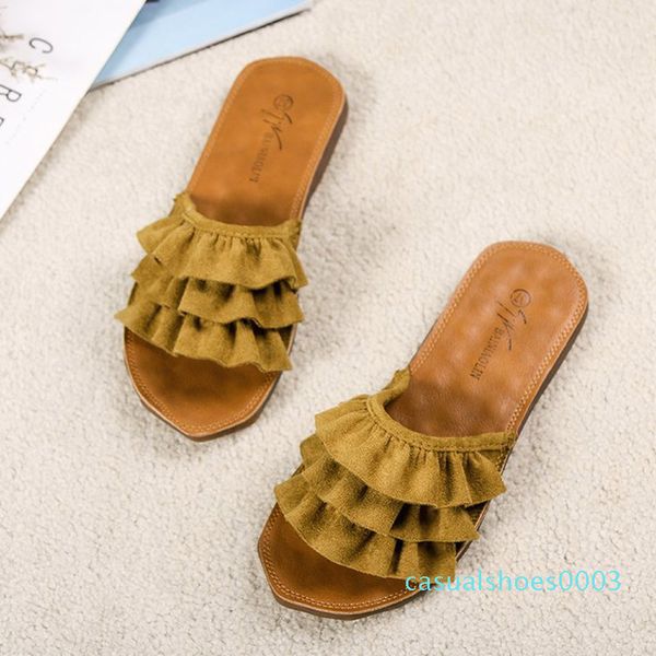 2019 new summer pleated slides women flat slippers slip on outdoor lovely round toe solid ladies daily shoes xwt1506 c03, Black
2019 new summer pleated slides women flat slippers slip on outdoor lovely round toe solid ladies daily shoes xwt1506 c03, Black
