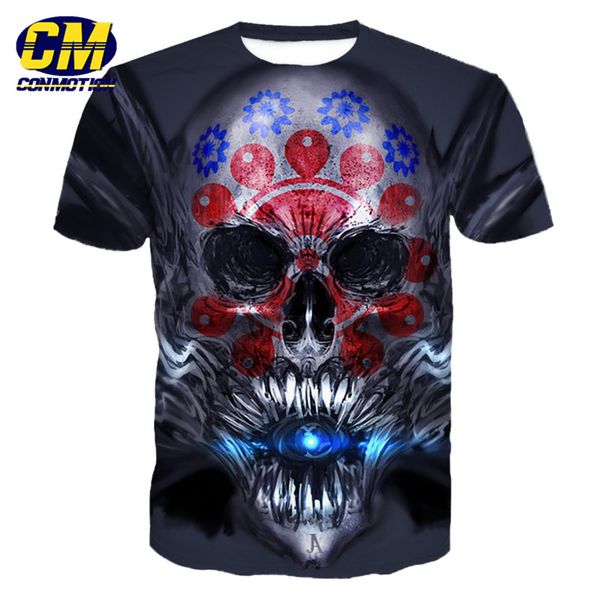 jet flower skull print fun fashion 3d short sleeve t-shirt &tees eur size, White;black
jet flower skull print fun fashion 3d short sleeve t-shirt &tees eur size, White;black
