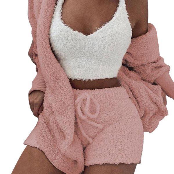 two piece dress plush tracksuit women 3 pieces set sweatshirts sweatpants sweatsuit jacket crop shorts suit sports jogging femme1, White
two piece dress plush tracksuit women 3 pieces set sweatshirts sweatpants sweatsuit jacket crop shorts suit sports jogging femme1, White