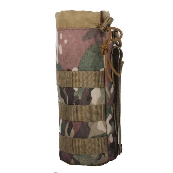 2020 New Portable Outdoor Nylon Molle Water Bottle Bag Hiking Kettle Pouch Holder Case