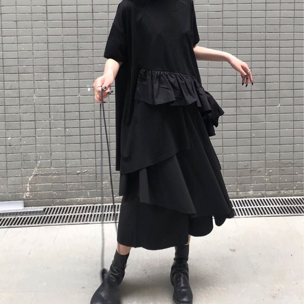 lanmrem 2020 spring summer new arrivals o-neck solid shirt ruffles ankle-length skirt women fashion streetwear set aw20201, White
lanmrem 2020 spring summer new arrivals o-neck solid shirt ruffles ankle-length skirt women fashion streetwear set aw20201, White
