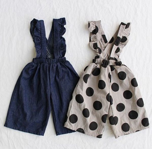 kids baby girls clothes denim overalls ruffle strap romper polka dot jumpsuit outfits, Blue
kids baby girls clothes denim overalls ruffle strap romper polka dot jumpsuit outfits, Blue