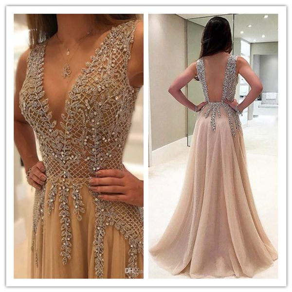 beaded side split prom dresses long crystal deep v neck a line evening gowns formal tulle plus size party dress robes de soiree, Black;red
beaded side split prom dresses long crystal deep v neck a line evening gowns formal tulle plus size party dress robes de soiree, Black;red