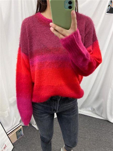 yidora 2020 new ladies mohair blend rainbow вязаный свитер топ-контрастный полосатый джемпер, White;black
yidora 2020 new ladies mohair blend rainbow вязаный свитер топ-контрастный полосатый джемпер, White;black