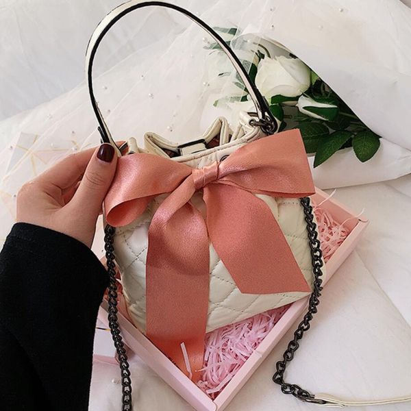 cute bow bucket bag 2019 summer new quality pu leather women's designer handbag female tote bag chain shoulder messenger
cute bow bucket bag 2019 summer new quality pu leather women's designer handbag female tote bag chain shoulder messenger