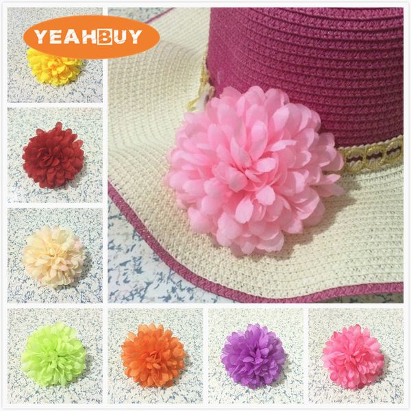 10cm artificial silk chrysanthemum flower head for diy decorative hat clothing accessory wedding wall party props
10cm artificial silk chrysanthemum flower head for diy decorative hat clothing accessory wedding wall party props