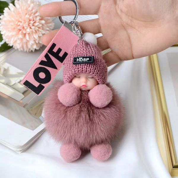 fur fur ball bag pendant sleep doll plush doll ornament cute plush car key accessories, Silver
fur fur ball bag pendant sleep doll plush doll ornament cute plush car key accessories, Silver