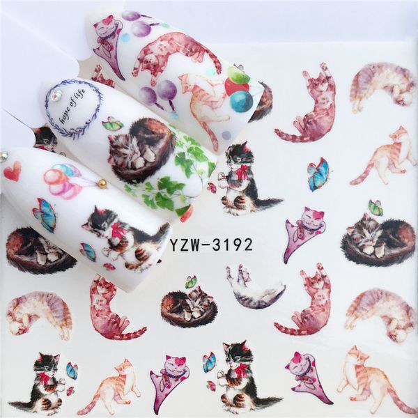 1 pc nail sticker water decals flamingo flower cat butterfly cactus transfer nail art decoration, Black
1 pc nail sticker water decals flamingo flower cat butterfly cactus transfer nail art decoration, Black