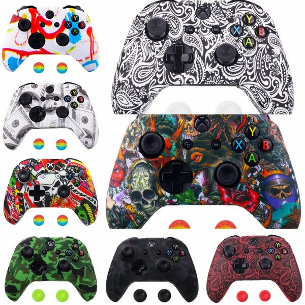 jsn46 для xbox one capsdhl skin controller case мягкие силиконовые чехлы удобный геймпад x печать резиновая крышка джойстика 2 аналоговых s
jsn46 для xbox one capsdhl skin controller case мягкие силиконовые чехлы удобный геймпад x печать резиновая крышка джойстика 2 аналоговых s