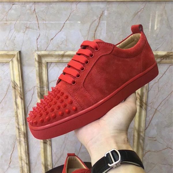 new designer sneakers black low cut spikes flats shoes famous red bottom for men and women leather sneakers party fashion designer shoes
new designer sneakers black low cut spikes flats shoes famous red bottom for men and women leather sneakers party fashion designer shoes