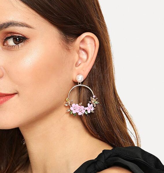 retro korean version ins net red with the flower ear studs sweet soft ceramic imitation pearl earrings ear jewelry female, Silver
retro korean version ins net red with the flower ear studs sweet soft ceramic imitation pearl earrings ear jewelry female, Silver