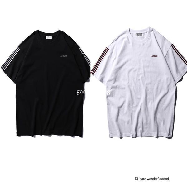 2019 new arrival summer ambush embroidered letters men women short sleeve ab t shirt height quality hip hop ambush dropshipping, White;black
2019 new arrival summer ambush embroidered letters men women short sleeve ab t shirt height quality hip hop ambush dropshipping, White;black