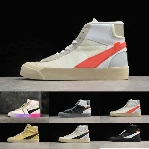 Designer Mens Blazers Mid All Running Shoes Air Cushion For Women Outdoors OG Ultra Triple White Black Brand Run Sports Athletic Sneakers
Designer Mens Blazers Mid All Running Shoes Air Cushion For Women Outdoors OG Ultra Triple White Black Brand Run Sports Athletic Sneakers