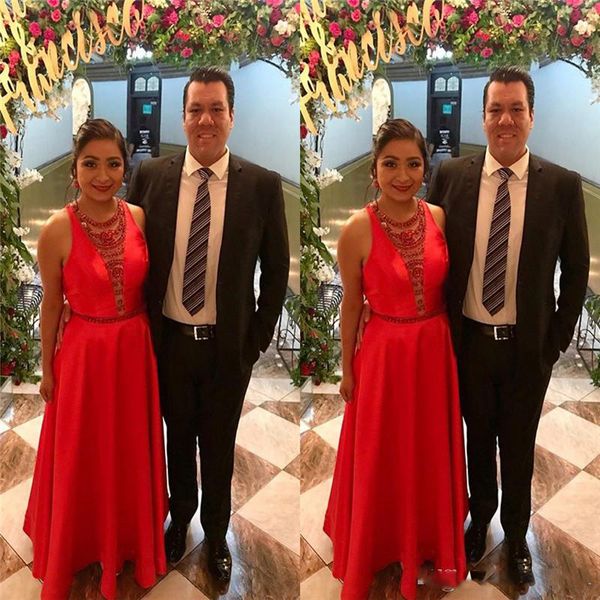 satin floor length jewel with sequins aline prom dresses formal dress custom made evening gown, Black
satin floor length jewel with sequins aline prom dresses formal dress custom made evening gown, Black