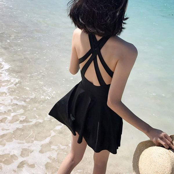 7mu86 fairy fan 2019 super fairy black swim female student conservative slimming one-piece ins wind cover belly swimsuit suit body clothes b, White;black
7mu86 fairy fan 2019 super fairy black swim female student conservative slimming one-piece ins wind cover belly swimsuit suit body clothes b, White;black