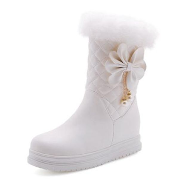 2019 women's boots in winter with new style flat bottom thick bottom round head waterproof table@5018, Black
2019 women's boots in winter with new style flat bottom thick bottom round head waterproof table@5018, Black