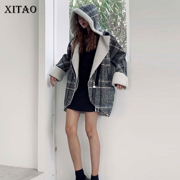 xitao plaid straight jacket women fashion new 2019 autumn plus size elegant small fresh style pocket minority coat gcc2181, Black;brown
xitao plaid straight jacket women fashion new 2019 autumn plus size elegant small fresh style pocket minority coat gcc2181, Black;brown